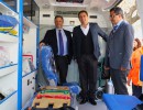 El Ministerio de Salud entregó una ambulancia y computadoras a la ciudad de Córdoba