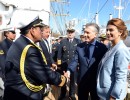 El Presidente celebró el Día de la Independencia a bordo de la Fragata Libertad