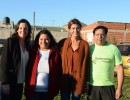 Juliana Awada visitó una cooperativa de trabajo en Florencio Varela