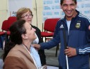 Michetti en el Primer Congreso Internacional de Deporte Paralímpico y Adaptado