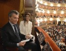El presidente Macri, con Daniel Barenboim