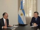 El Presidente recibió al titular del Banco Mundial