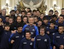 Macri recibió al seleccionado nacional de rugby inclusivo que participará del Mundial