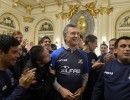 Macri recibió al seleccionado nacional de rugby inclusivo que participará del Mundial