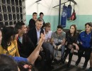 Macri se reunió con profesor de boxeo que enseña gratis a vecinos