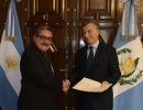 El Presidente recibió las cartas credenciales de siete embajadores