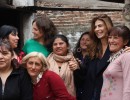 Juliana Awada visitó la cooperativa “Mujeres unidas” en Pilar