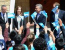 El Presidente encabezó el acto de reinauguración del parque temático República de los Niños