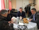 El Presidente visitó un club barrial de Morón que amplió sus instalaciones con ayuda estatal