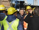 El Presidente presentó el inicio de las obras del viaducto del Ferrocarril Mitre