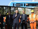 El Presidente presentó el inicio de las obras del viaducto del Ferrocarril Mitre