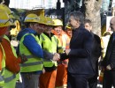El Presidente presentó el inicio de las obras del viaducto del Ferrocarril Mitre