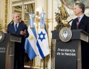 Mauricio Macri recibió al primer ministro de Israel