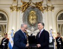 Mauricio Macri recibió al primer ministro de Israel