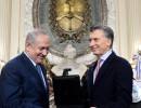 Mauricio Macri recibió al primer ministro de Israel