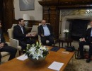 El presidente Macri recibió al gobernador electo de Corrientes, Gustavo Valdés