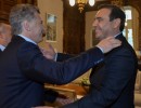 El presidente Macri recibió al gobernador electo de Corrientes, Gustavo Valdés