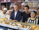 El presidente Macri visitó la localidad santafesina de Villa Eloísa