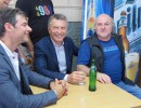 El presidente Macri visitó la localidad santafesina de Villa Eloísa