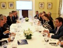 Macri compartió un almuerzo con gobernadores, referentes partidarios y legisladores en funciones y electos de Cambiemos 