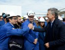 El Presidente Macri recorrió la planta petroquímica de Dow Chemical, que anunció una inversión de 210 millones de dólares