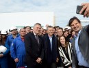 El Presidente Macri recorrió la planta petroquímica de Dow Chemical, que anunció una inversión de 210 millones de dólares