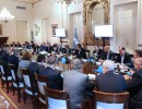 El Presidente encabezó una reunión de Gabinete en Casa Rosada
