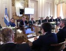 El Presidente encabezó una reunión de Gabinete en Casa Rosada