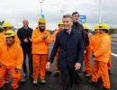 Macri inauguró el tramo final del viaducto de Puente La Noria