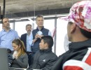 El Presidente dialogó con jóvenes santafesinos en un centro de formación y capacitación profesional