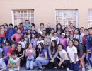 Juliana Awada visitó una fundación que brinda alimentos y apoyo escolar a 230 niños y adolescentes en José C. Paz