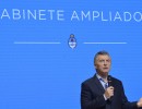 Macri encabezó una reunión de Gabinete ampliado en el CCK