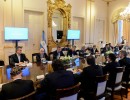 El Presidente encabezó una reunión de Gabinete en Casa Rosada