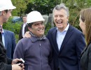 El Presidente recorrió una obra hídrica que beneficiará a 30 mil vecinos de San Fernando