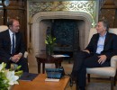 El presidente Macri recibió al titular del Senado de España