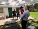 El presidente Macri visitó a un matrimonio emprendedor de Ingeniero Maschwitz