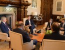 Macri recibió al presidente de la mayor compañía de seguros de Italia