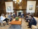 Macri recibió a directivos de Lafarge Holcim que anunciaron la ampliación de su planta en Córdoba