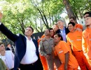 El Presidente inauguró el Paseo de la República, un espacio abierto al público junto a la Quinta de Olivos