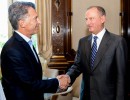 El Presidente recibió al secretario del Consejo de Seguridad de Rusia