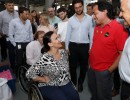 Rasti y Michetti presentaron juguetes producidos por personas con discapacidad