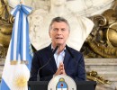 El Presidente anunció la reducción de cargos en el Poder Ejecutivo