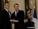 Macri se reunió con el presidente de Francia