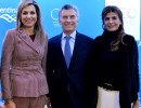 Macri, junto a la reina Máxima y el primer ministro de los Países Bajos