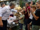 El Presidente recorrió el Mercado Central de Buenos Aires