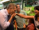 El Presidente recorrió el Mercado Central de Buenos Aires