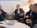 Mauricio Macri con Ross Beaty, fundador y titular de Pan American Silver
