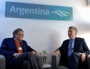 El presidente Macri se reunió en Davos con líderes de importantes empresas internacionales