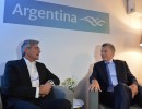 El presidente Macri se reunió en Davos con líderes de importantes empresas internacionales