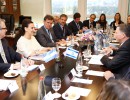 Gabriela Michetti fue recibida por el Presidente del Parlamento de Israel